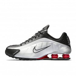 Кроссовки Nike Shox R4 Black Metallic Silver (2025)