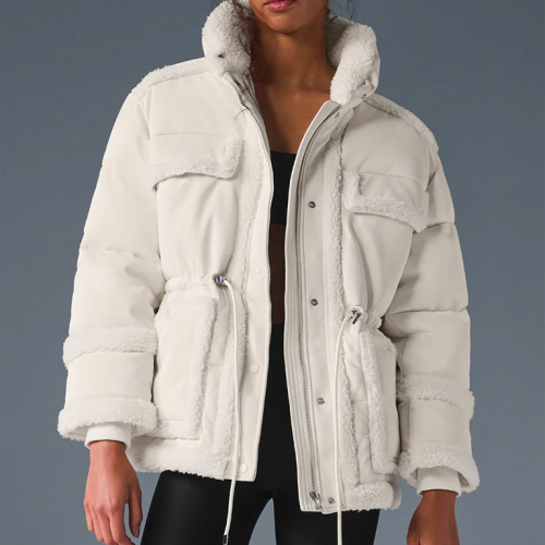 Alo Yoga Ice Breaker Puffer Jacket Ivory