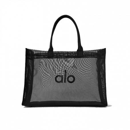 Alo Yoga Sheer Tote Bag Black