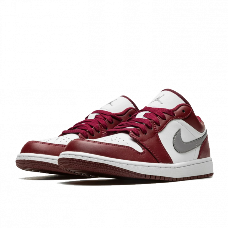 Air Jordan 1 Low White Bordeaux