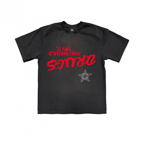 Футболка Travis Scott DRUXGS Tee Black