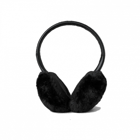 Alo Yoga Faux Fur Ear Muff Black