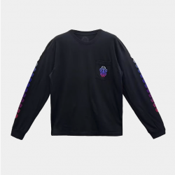 Лонгслив Chrome Hearts Gradient Dagger LS Black