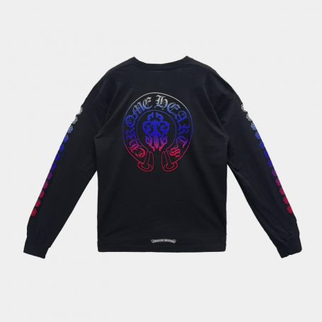 Лонгслив Chrome Hearts Gradient Dagger LS Black