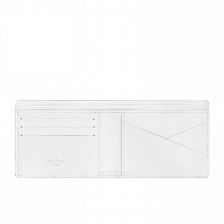 Louis Vuitton Multiple Wallet Taigarama Pacific White