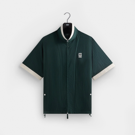 Рубашка Kith for Wilson Dobby Zip Up Shirt Stadium