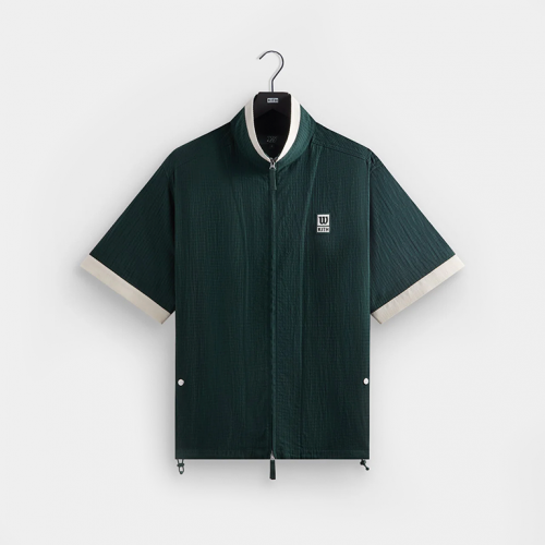 Рубашка Kith for Wilson Dobby Zip Up Shirt Stadium