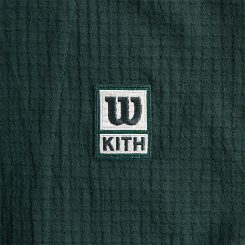 Рубашка Kith for Wilson Dobby Zip Up Shirt Stadium