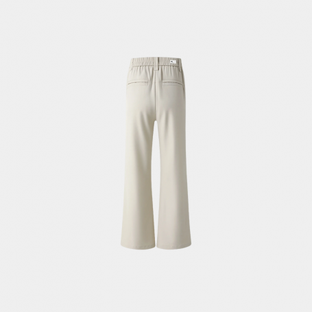 Брюки Fake Young Classic Loose Trousers White
