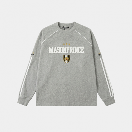 Лонгслив MasonPrince Super Club 8 Star Long Sleeve Heather Grey