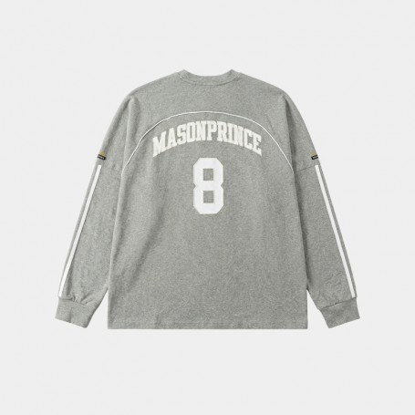 Лонгслив MasonPrince Super Club 8 Star Long Sleeve Heather Grey