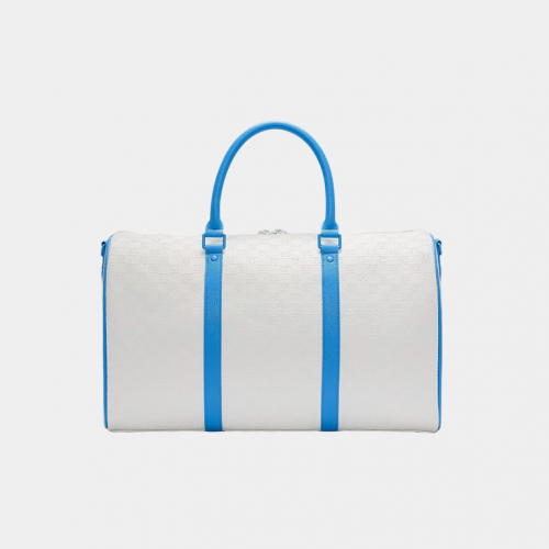 Jordan Monogram Duffle Bag White