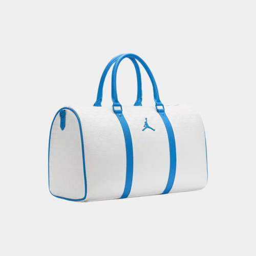 Jordan Monogram Duffle Bag White