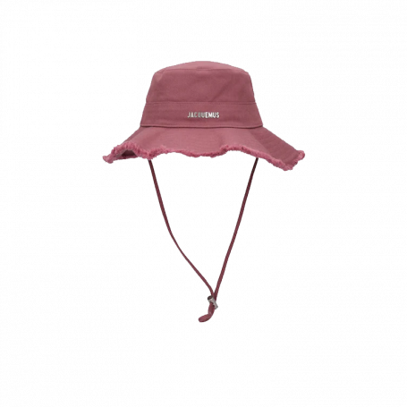 Jacquemus Le Bob Artichaut Hat Burgundy