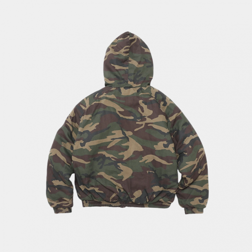 Куртка Stranger Lab Retro Jacket Fur Collar Military Camo