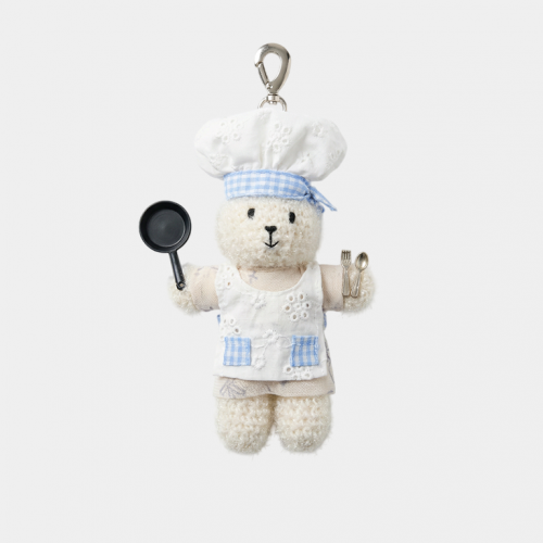 Брелок MoroMoro Chef Rabbit Keychain White