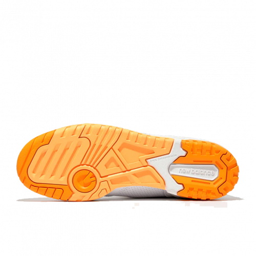 New Balance 550 White Vibrant Orange