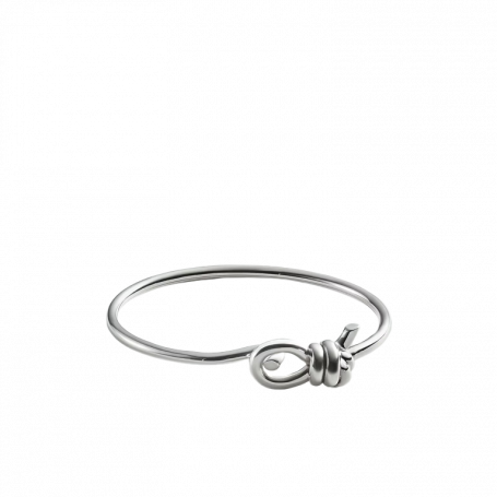 Bottega Veneta Knot Bracelet Silver
