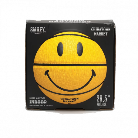 Market Mini Smiley Basketball Yellow