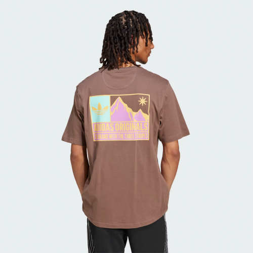 Футболка Adidas Trefoil T-Shirt Brown