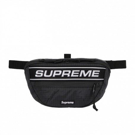 Supreme Logo Waist Bag Black