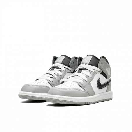 Air Jordan 1 Mid Light Smoke Grey (2022) (PS) (Kids)