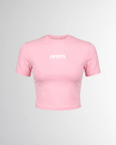 Футболка Sabe Logo T-Shirt Slim Pink