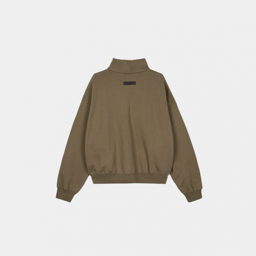 Куртка Fear of God Essentials FW22 Brown Full Zip Jacket Wood