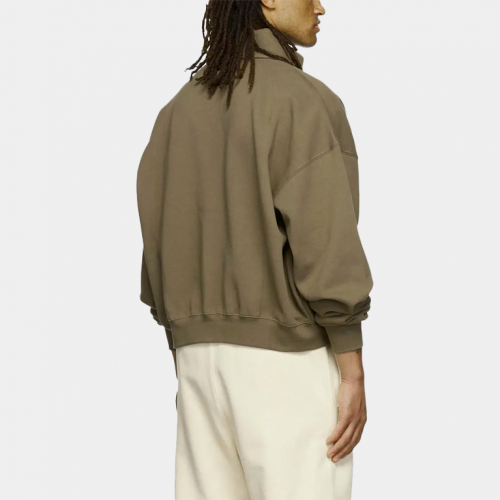 Куртка Fear of God Essentials FW22 Brown Full Zip Jacket Wood