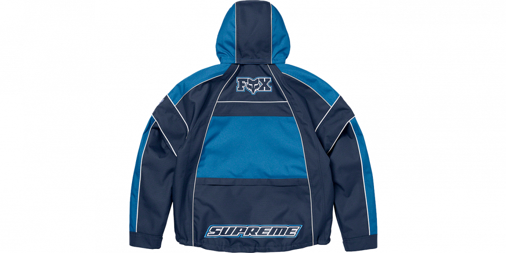 Supreme Fox Racing Jacket Blue