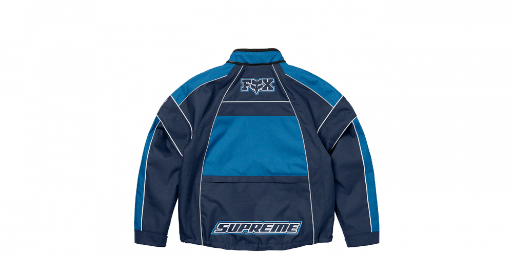 Supreme Fox Racing Jacket Blue