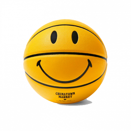 Chinatown Market Smiley Basketball Yellow