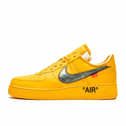 Nike Air Force 1 Low Off-White ICA University Gold