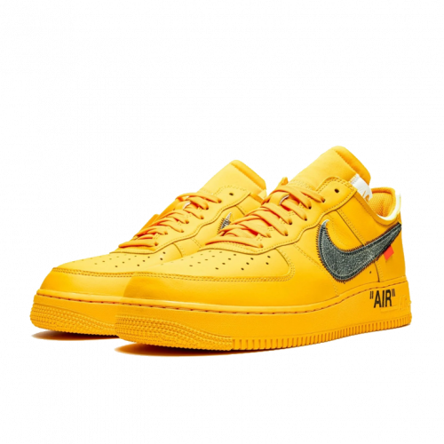 Nike Air Force 1 Low Off-White ICA University Gold
