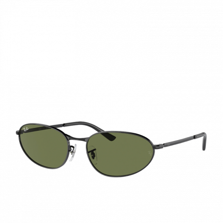 Ray-Ban Sunglasses RB-3734 002/B1 Black Dark Green