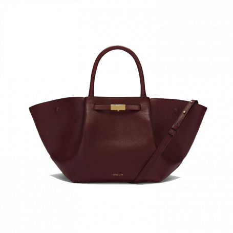 DeMellier The Midi New York Small Grain Burgundy