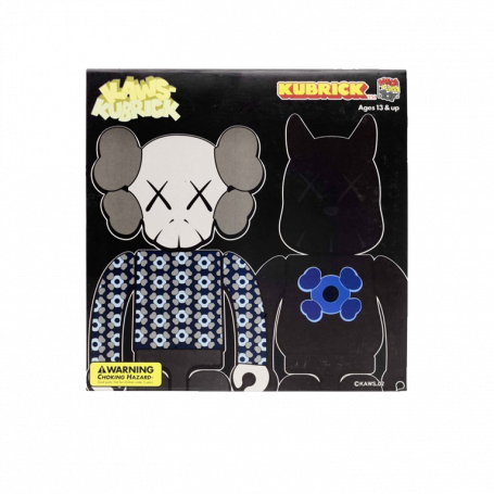 KAWS x Medicom Bus Stop Series Volume 2 Vinyl Toy Black/Blue