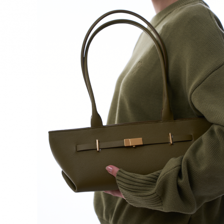 DeMellier The New York Shoulder Bag Light Olive