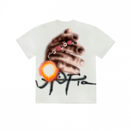 Travis Scott Utopia B3 Tee White