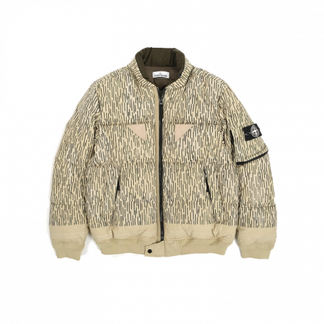 Stone Island Rain Camo Bomber Jacket FW21