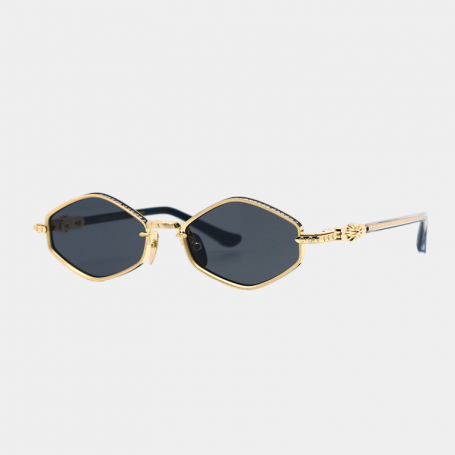 Очки Chrome Hearts Nip Slip Glasses White/Gold