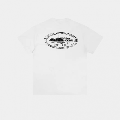 Футболка Corteiz Royale Island Stamp Tee White