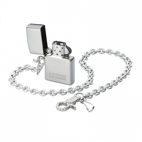 Supreme Chain Zippo Silver