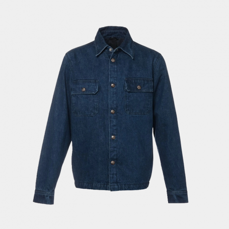 Джинсовка Chrome Hearts Vintage Denim Jacket Indigo