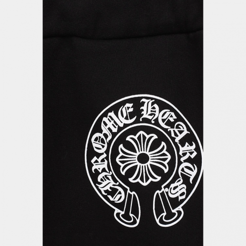 Штаны Chrome Hearts Horseshoe Logo Sweatpants Black
