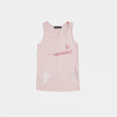 Майка MasonPrince Distressed Logo Tank Top Pink