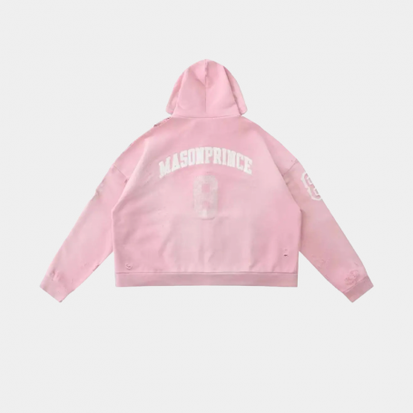 Зип-Худи MasonPrince Super Club 8 Star Zip Hoodie Pink