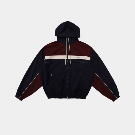 Куртка MoroMoro Retro Color-Block Track Jacket Navy