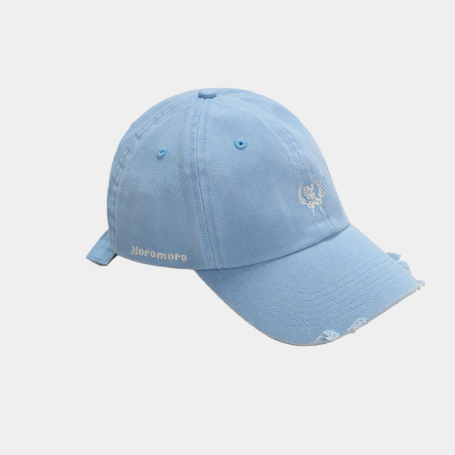 Кепка MoroMoro Distressed Logo Cap Blue