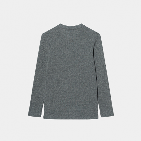 Лонгслив Chrome Hearts Thermal Embroidered Long Sleeve Henley Grey